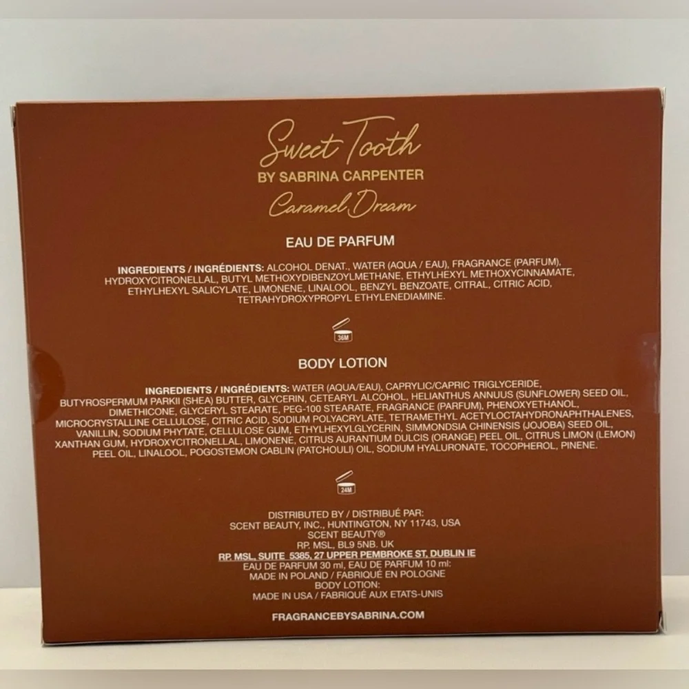 Sabrina Carpenter- "Caramel Dream" - Gift set of 3 - Picture 6 of 7